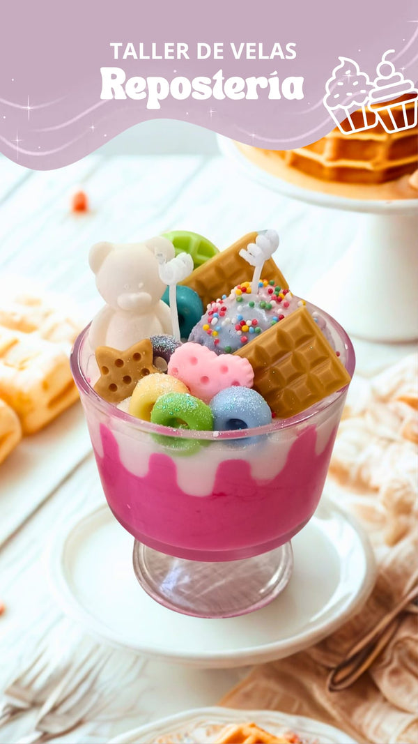 Taller de Velas — Repostería 30 de mayo