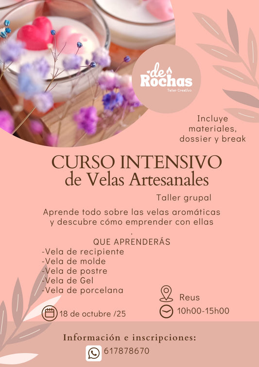 Curso intensivo de velas en Reus