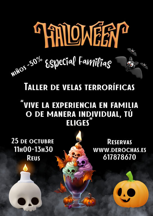 Taller de halloween en familia