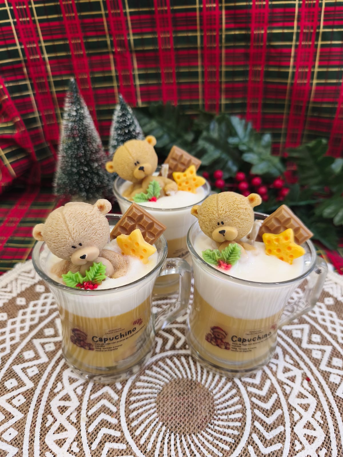 Vela “Oso Capuchino” – 150g