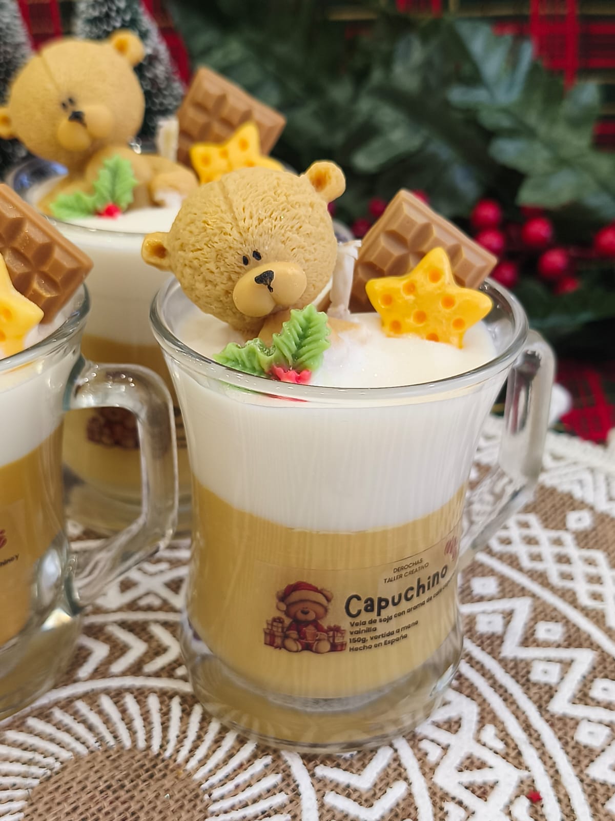 Vela “Oso Capuchino” – 150g