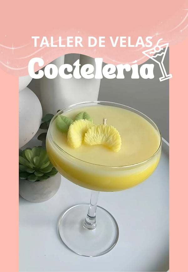 Taller de velas coctel