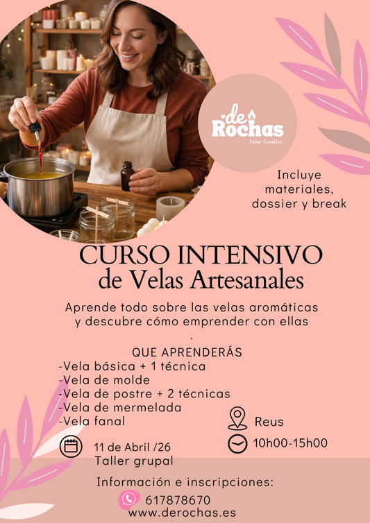 Curso intensivo de velas en Reus