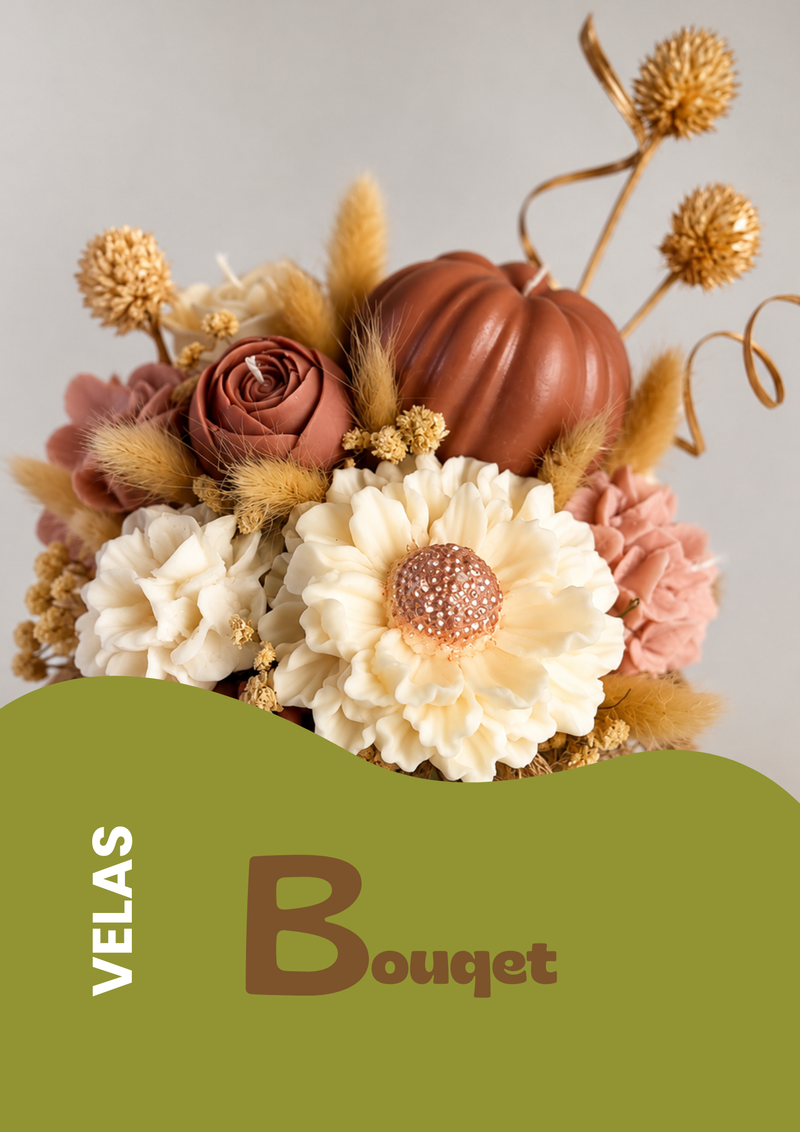 Bouquet de Otoño — Taller de velas en Reus, Derochas