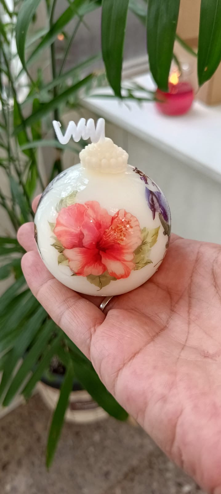 Taller de velas de navidad